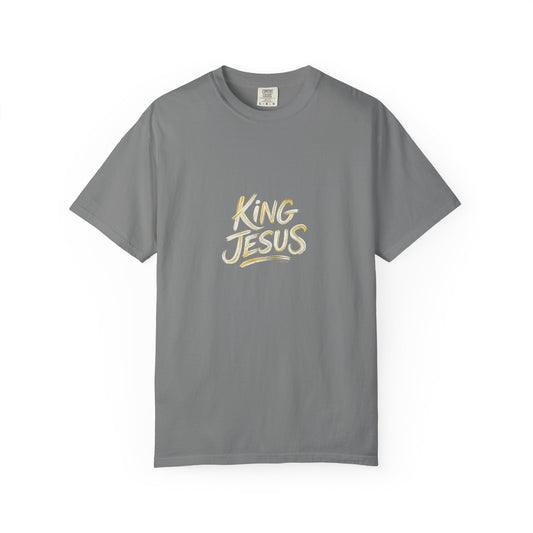 King Jesus T-Shirt — "All Hail King Jesus" Christian Faith Tee