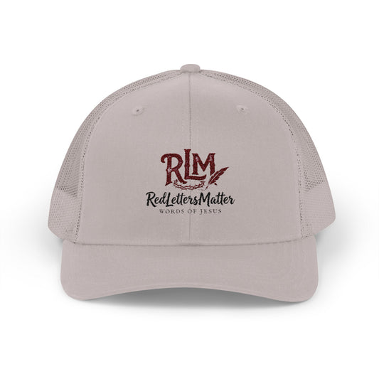 Real Letters Matter Embroidered Trucker Cap — RLM Snapback