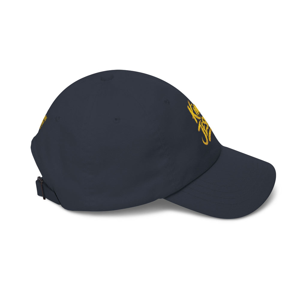 Camo Dad Cap — "King Jesus" Embroidered Christian Baseball Hat