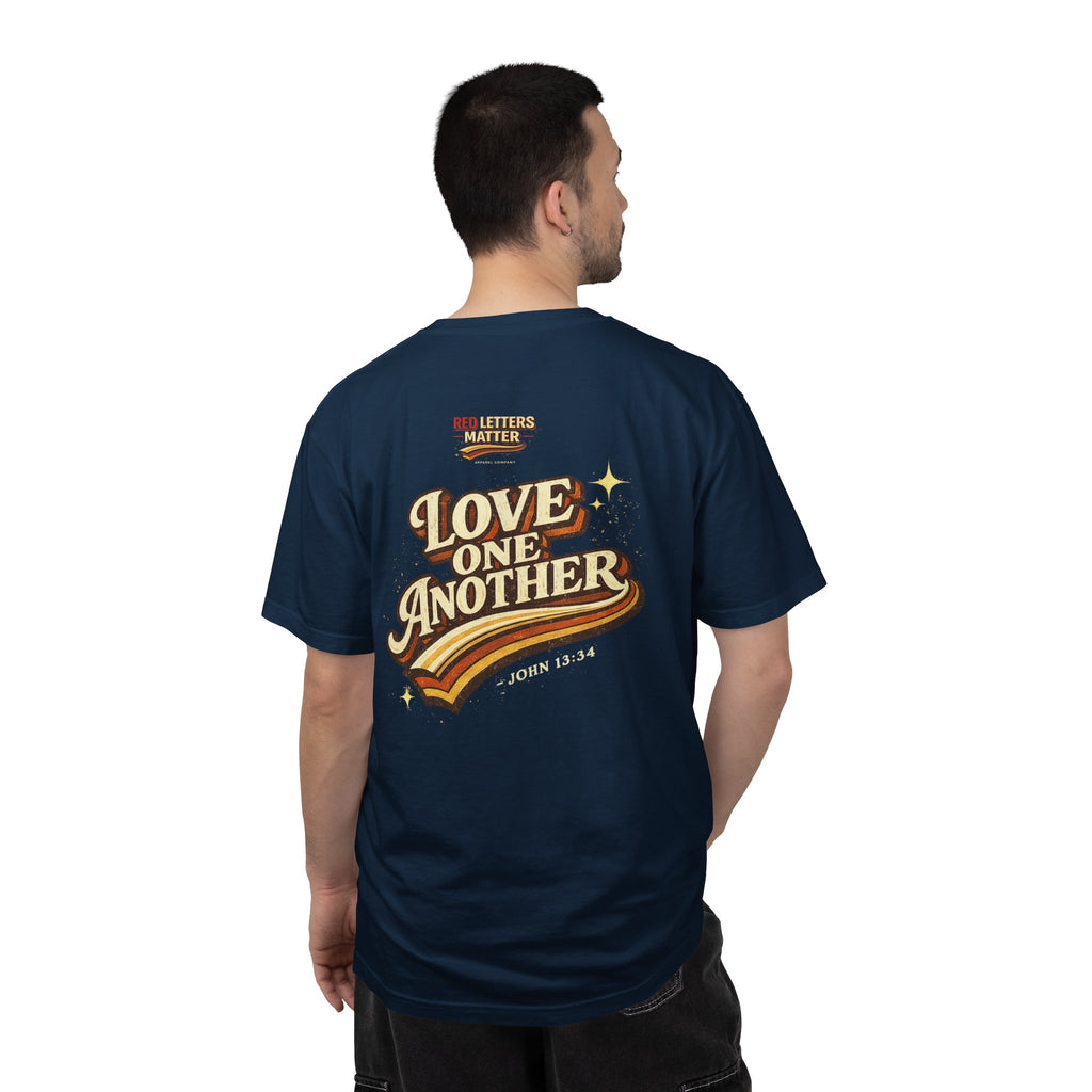 Unisex - Jesus Loves You "Love One Another" Comfort Colors T-Shirt