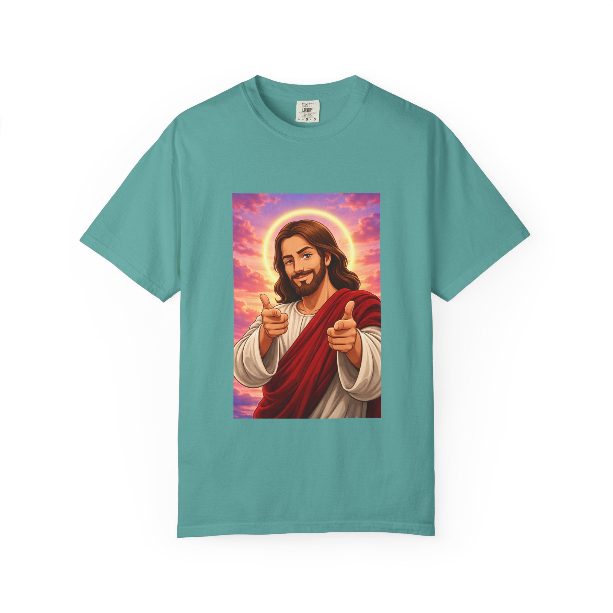 Jesus Pointing "Later you will understand"  — John 13:7 - Unisex Comfort Colors Tee