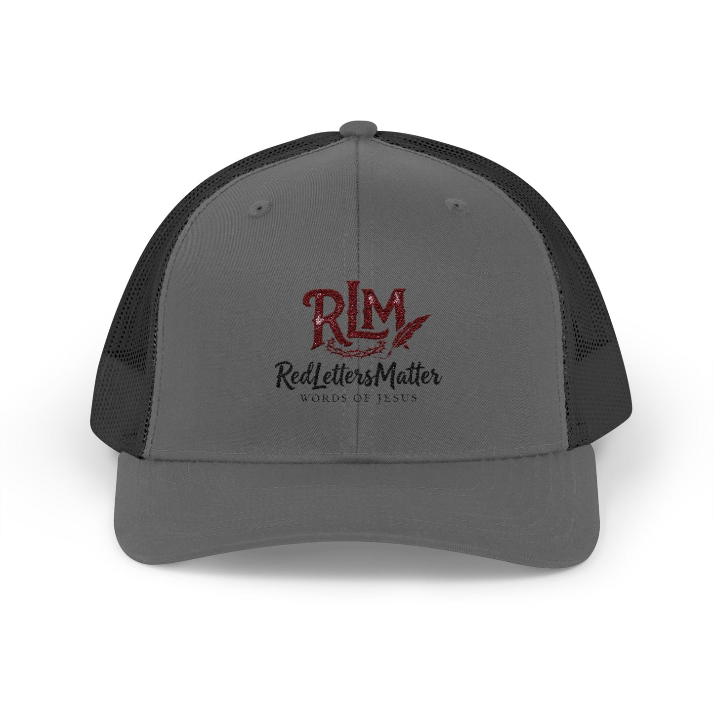 Real Letters Matter Embroidered Trucker Cap — RLM Snapback