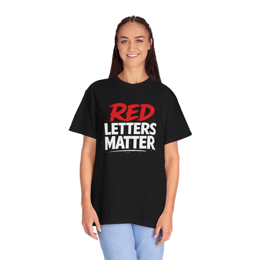 Red Letters Matter T-Shirt — John 14:6 - Unisex Comfort Colors Tee