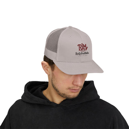 Real Letters Matter Embroidered Trucker Cap — RLM Snapback