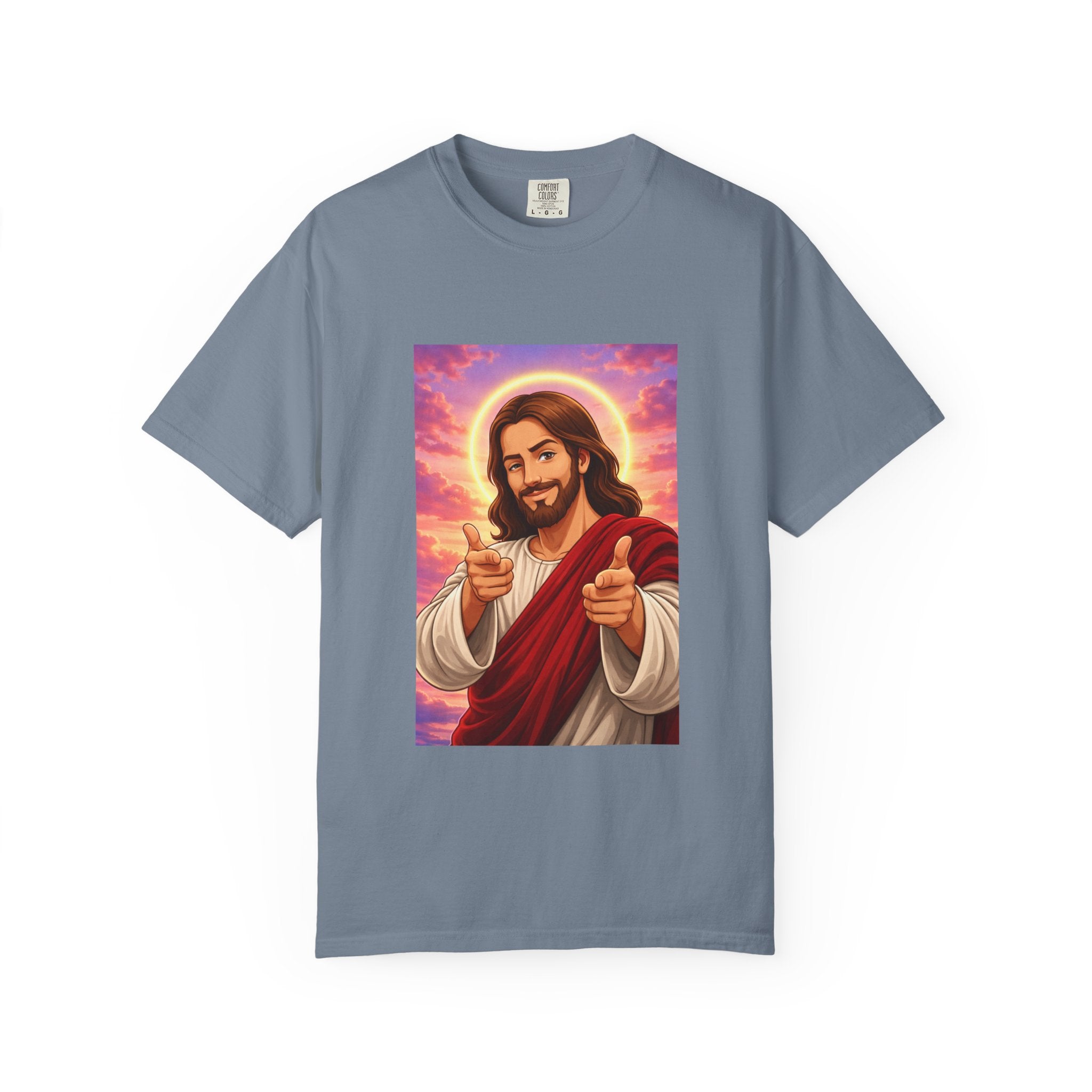 Jesus Pointing "Later you will understand"  — John 13:7 - Unisex Comfort Colors Tee