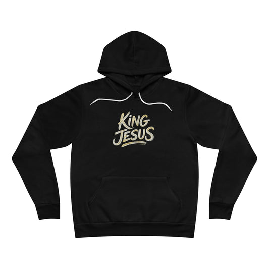 King Jesus Hoodie — "All Hail King Jesus" Pullover Christian Hoodie