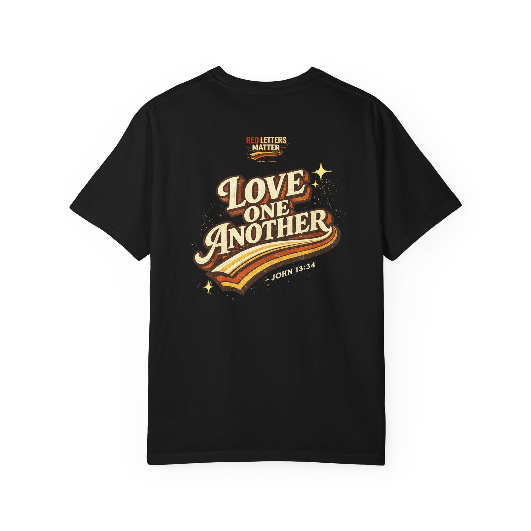 Unisex - Jesus Loves You "Love One Another" Comfort Colors T-Shirt