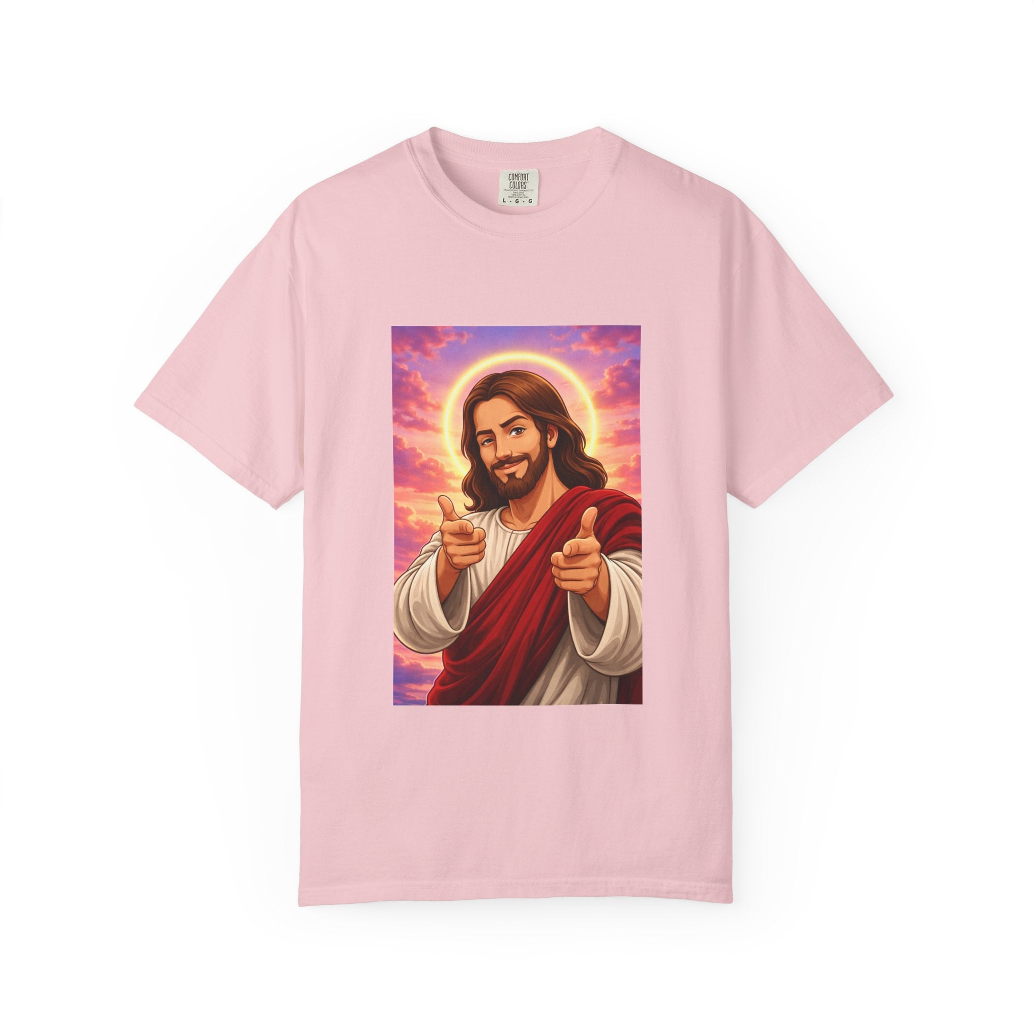 Jesus Pointing "Later you will understand"  — John 13:7 - Unisex Comfort Colors Tee