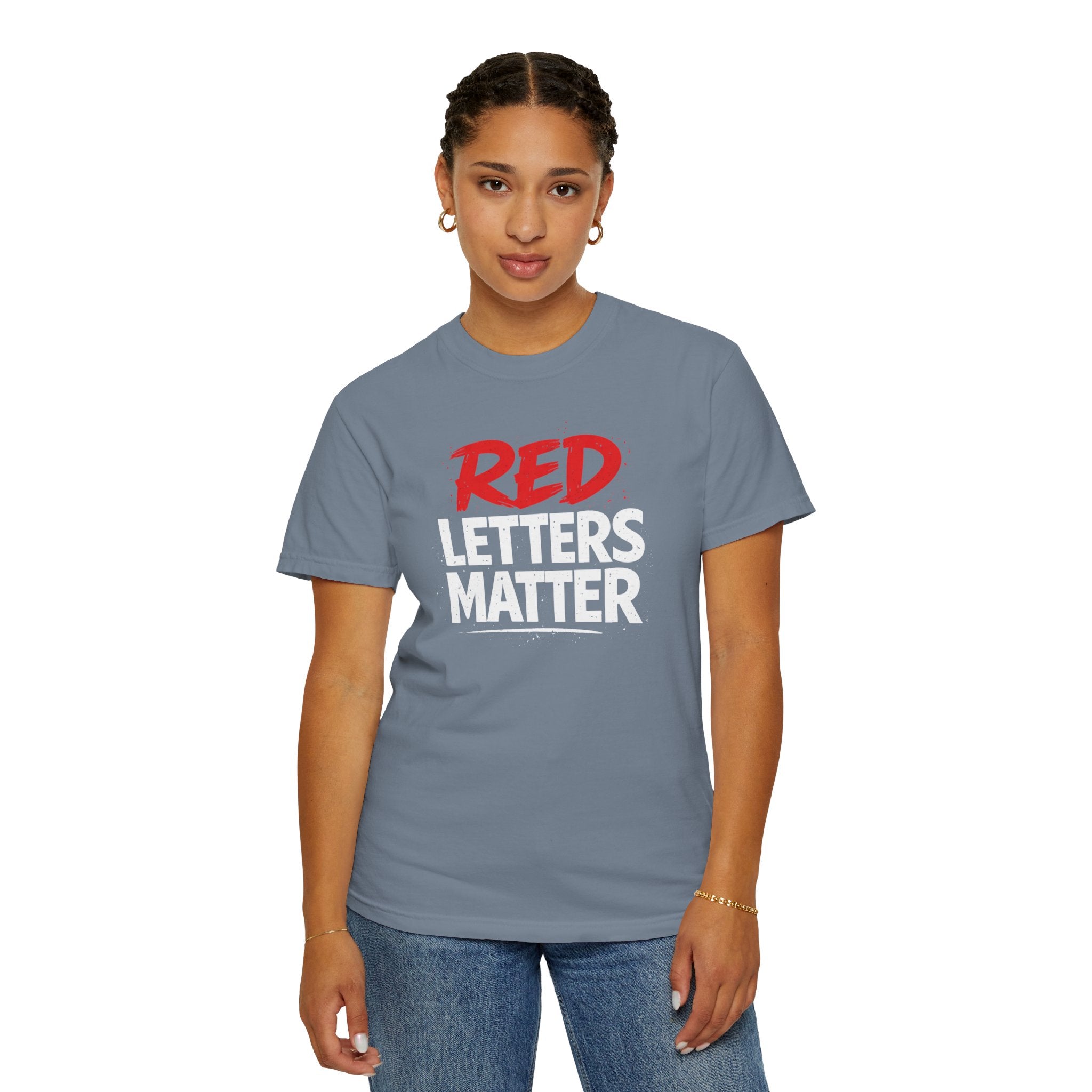 Red Letters Matter — Matthew 5:44 "Love Your Enemies" - Comfort Colors Tee