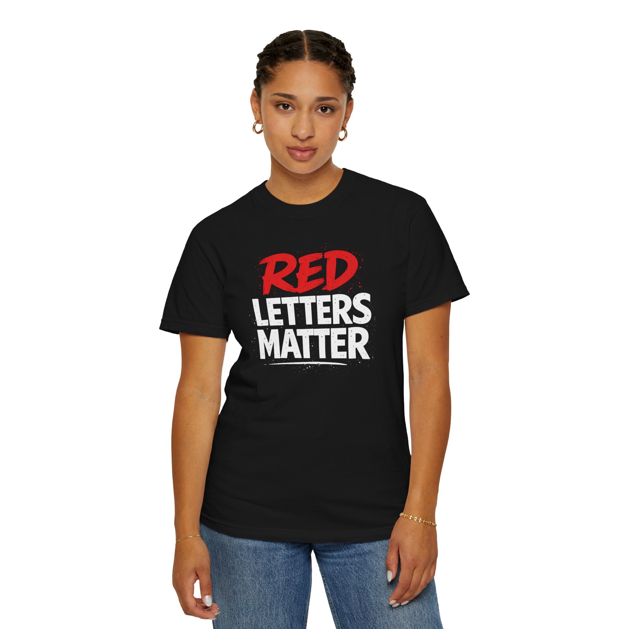 Red Letters Matter — Matthew 5:44 "Love Your Enemies" - Comfort Colors Tee