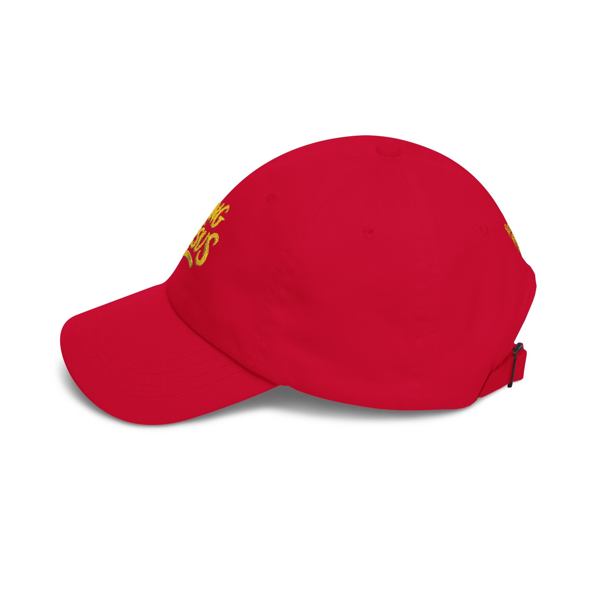 Camo Dad Cap — "King Jesus" Embroidered Christian Baseball Hat