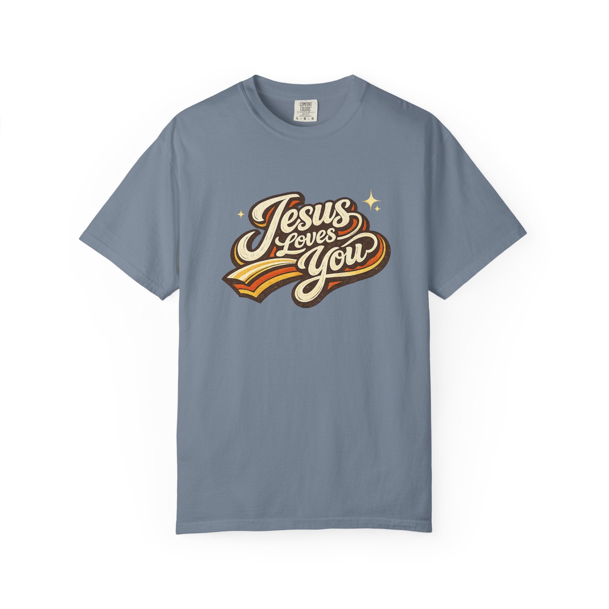 Unisex - Jesus Loves You "Love One Another" Comfort Colors T-Shirt