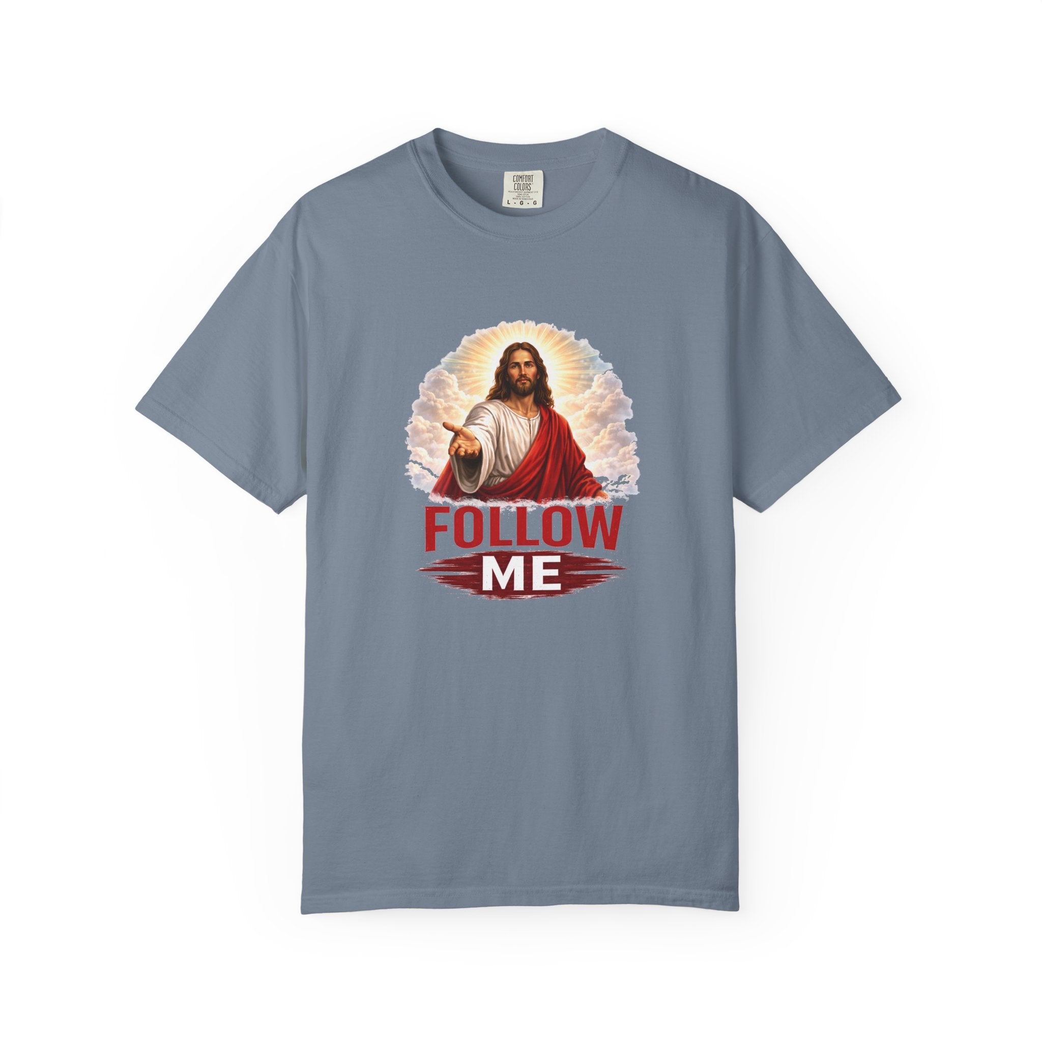 Unisex - Follow Me Jesus T-Shirt — "Red Letters Matter" (Matthew 4:19)