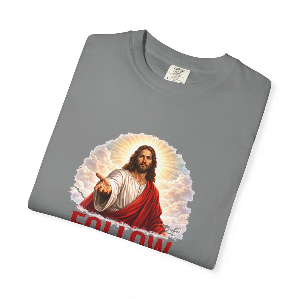Unisex - Follow Me Jesus T-Shirt — "Red Letters Matter" (Matthew 4:19)
