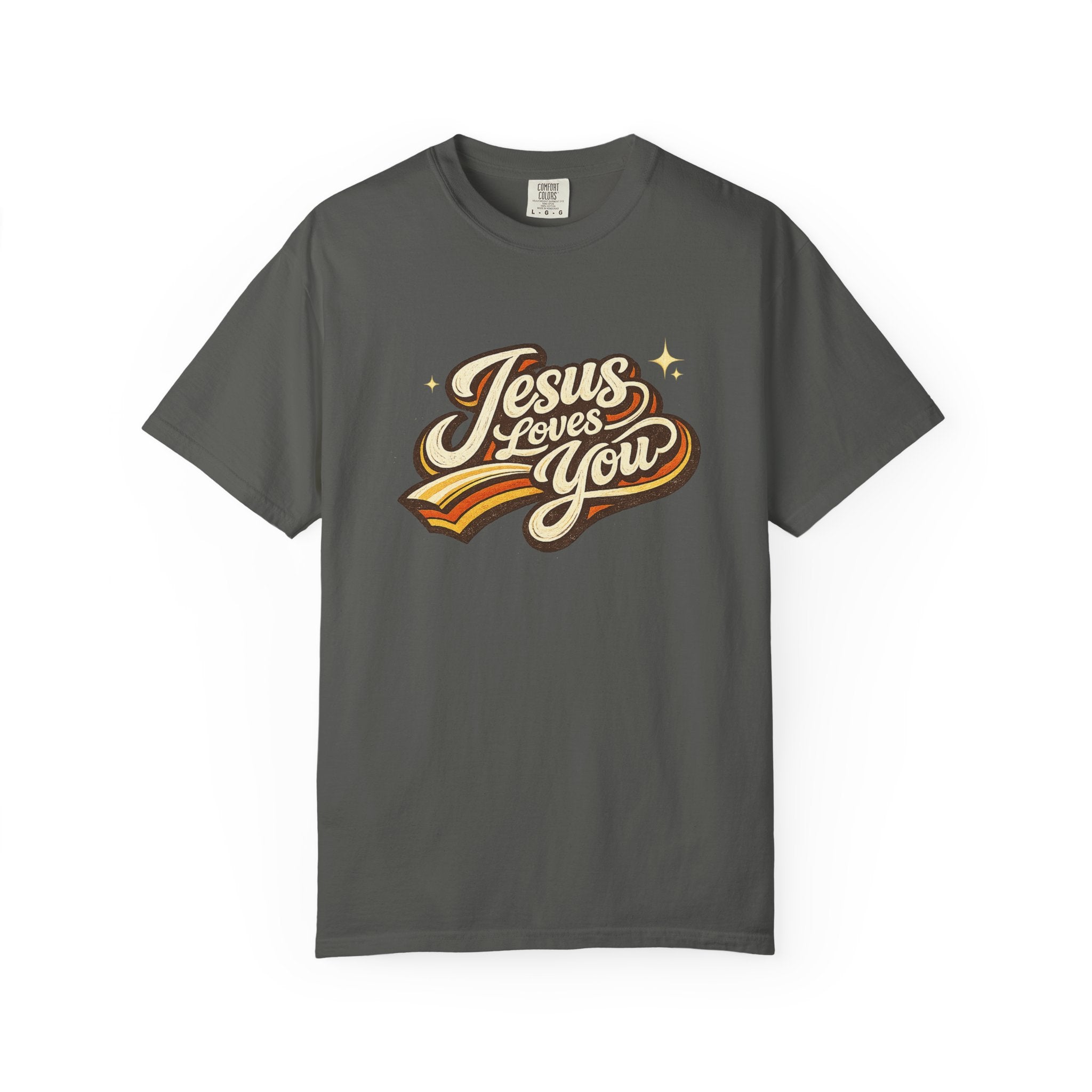 Unisex - Jesus Loves You "Love One Another" Comfort Colors T-Shirt