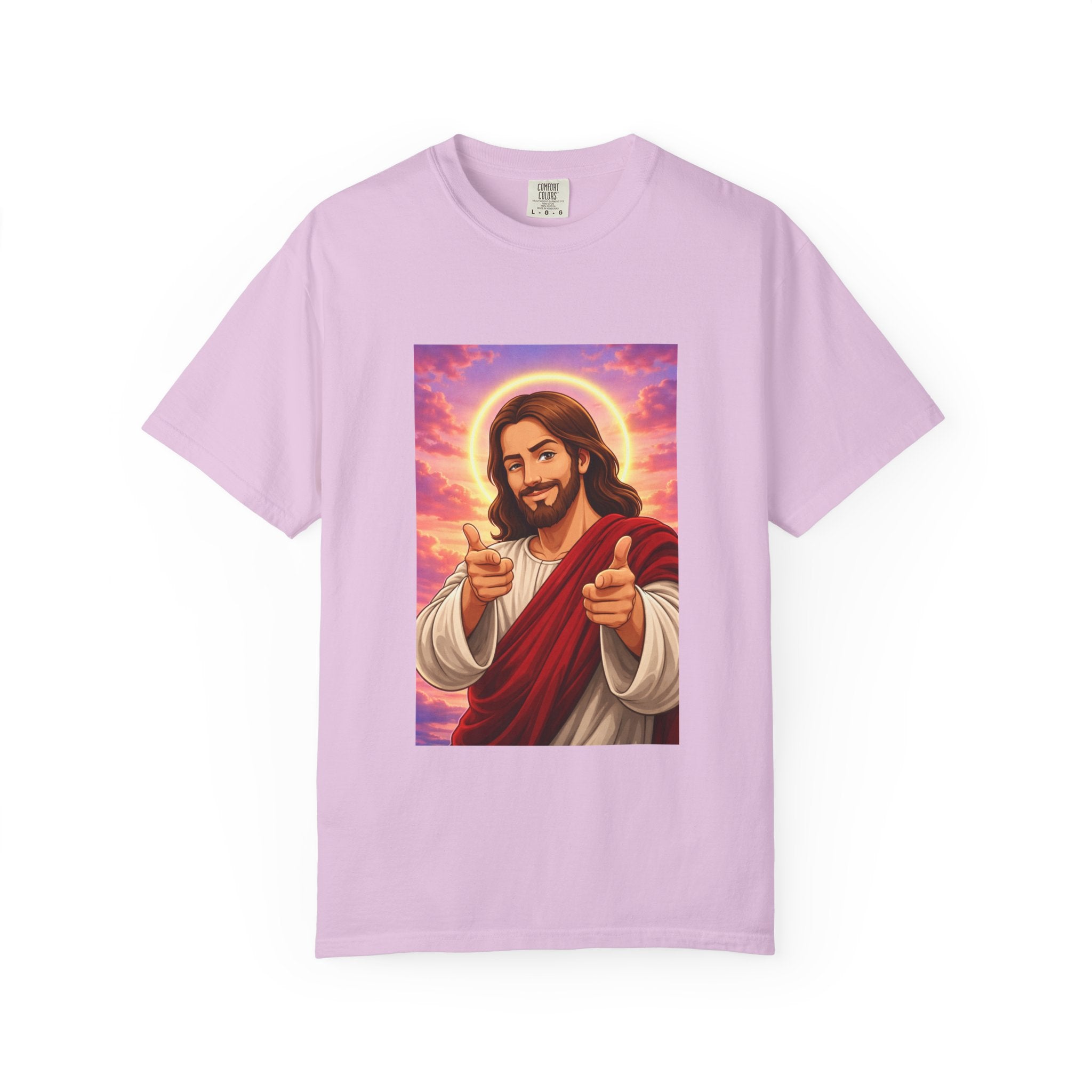 Jesus Pointing "Later you will understand"  — John 13:7 - Unisex Comfort Colors Tee