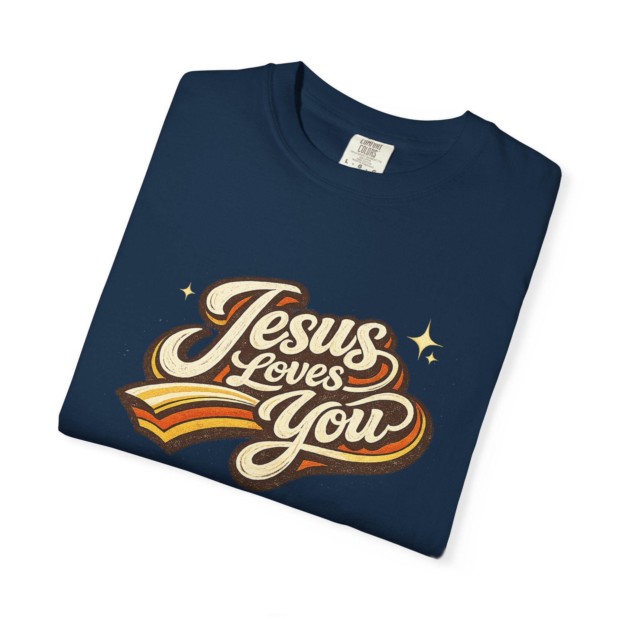 Unisex - Jesus Loves You "Love One Another" Comfort Colors T-Shirt