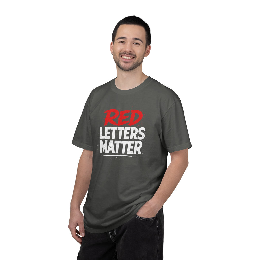 Red Letters Matter — Matthew 5:44 "Love Your Enemies" - Comfort Colors Tee