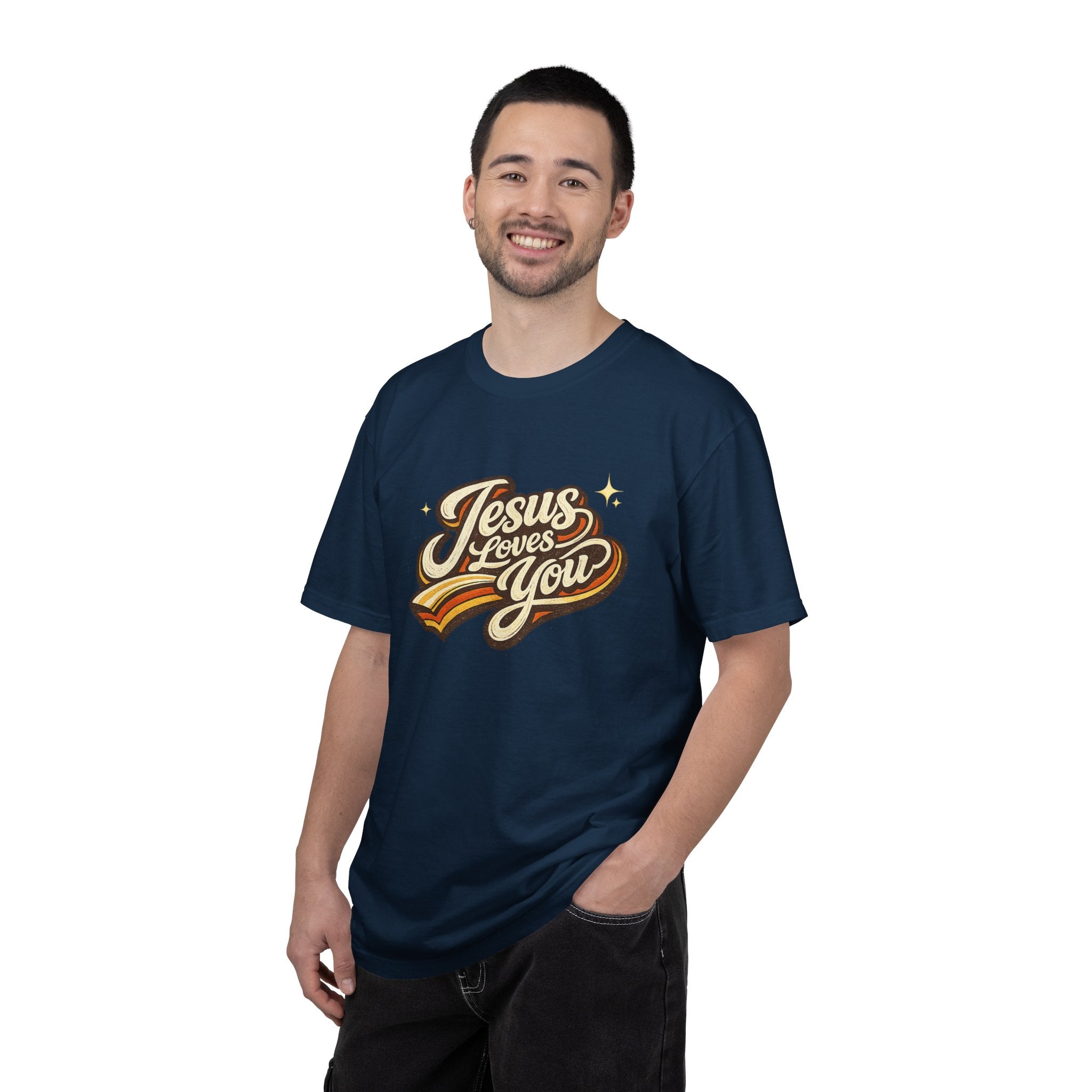 Unisex - Jesus Loves You "Love One Another" Comfort Colors T-Shirt