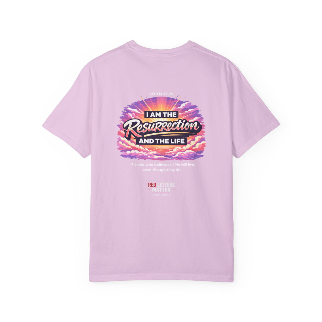 Christian Basketball — "He Is Rizzin'" Resurrection (Easter) -Unisex Comfort Colors