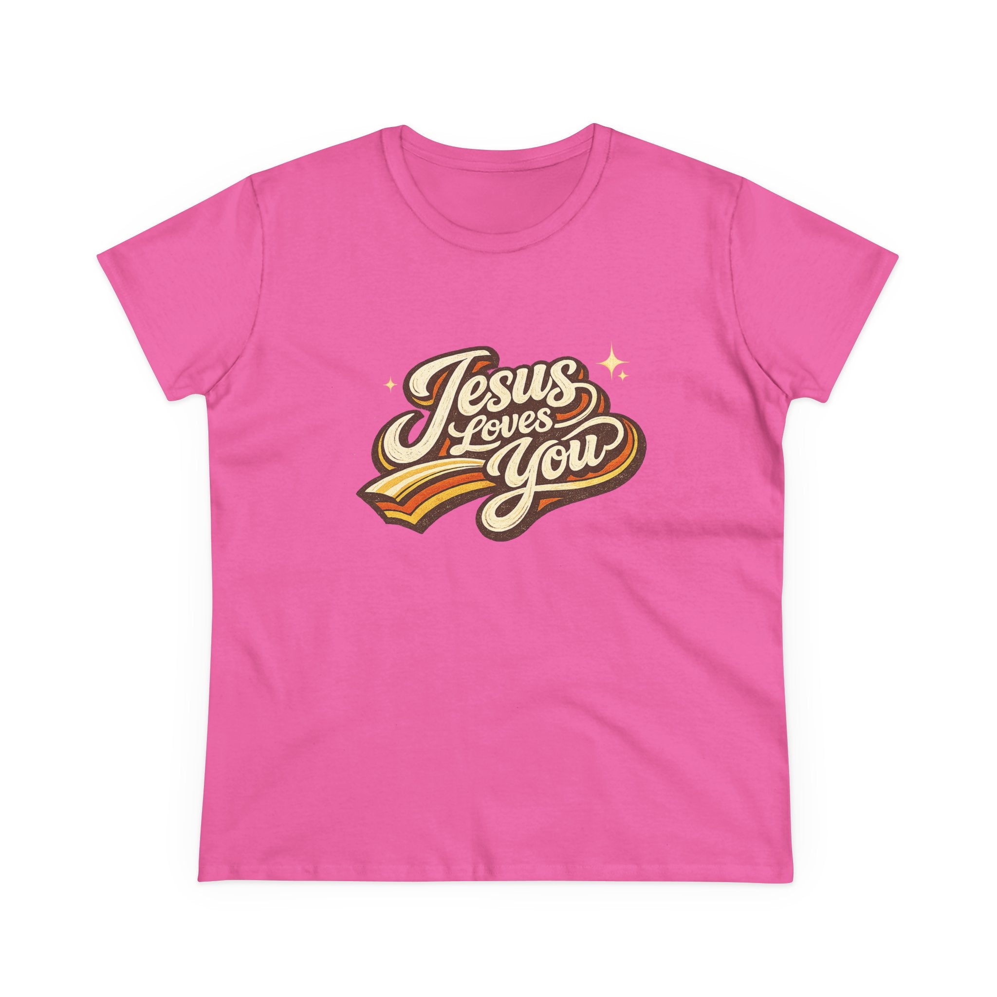 Women's - Jesus Loves You "Love One Another" Gildan T-Shirt