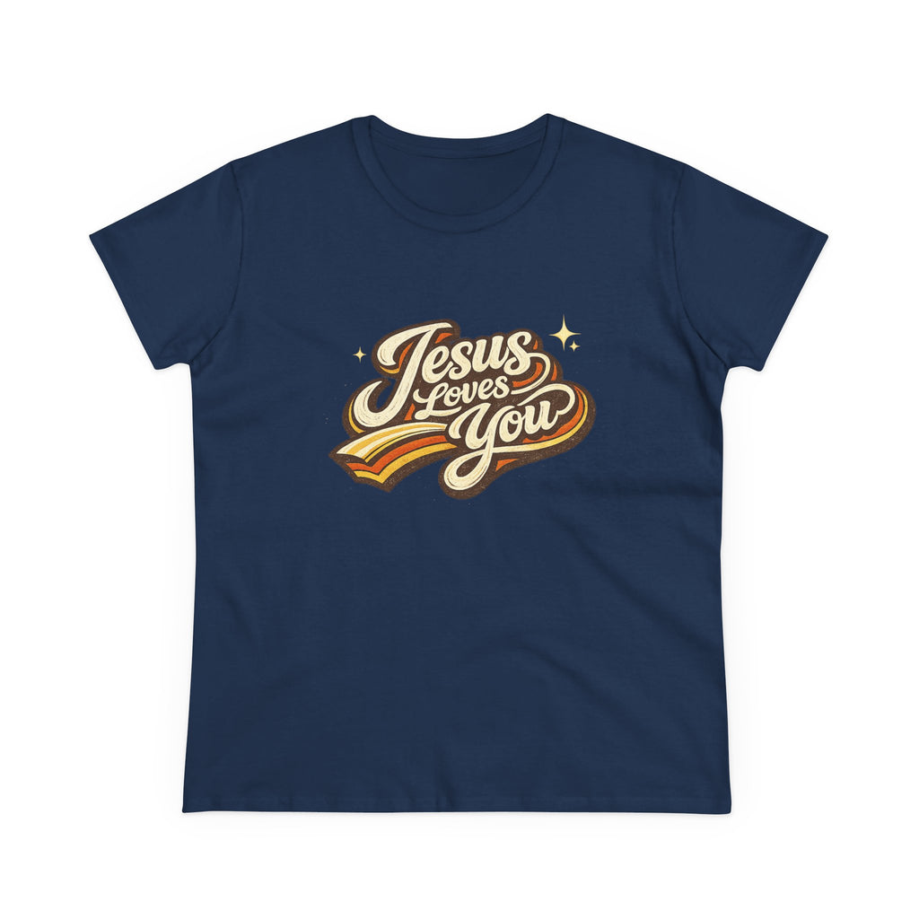 Women's - Jesus Loves You "Love One Another" Gildan T-Shirt