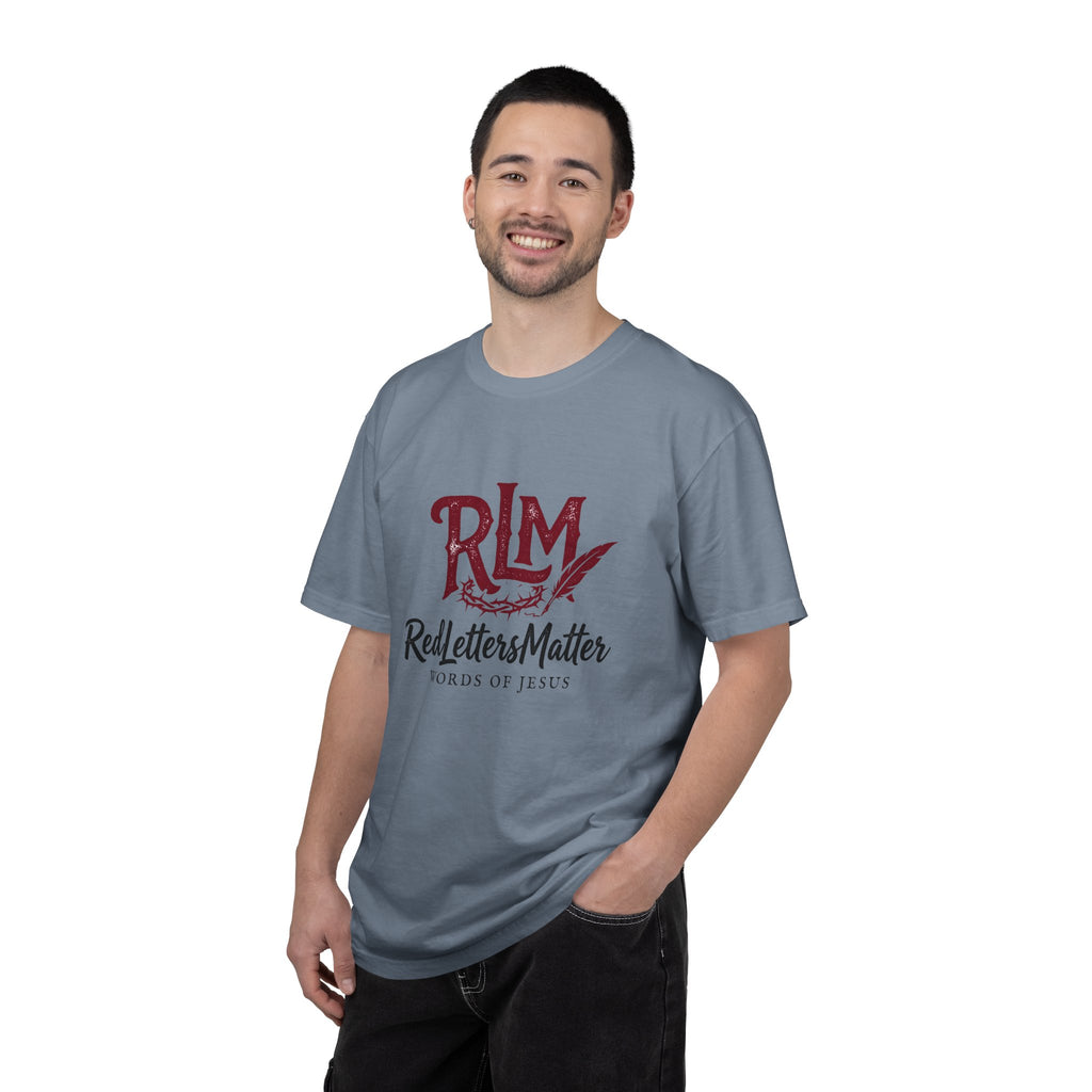 Red Letters Matter - John 3:16 Comfort Colors Tee