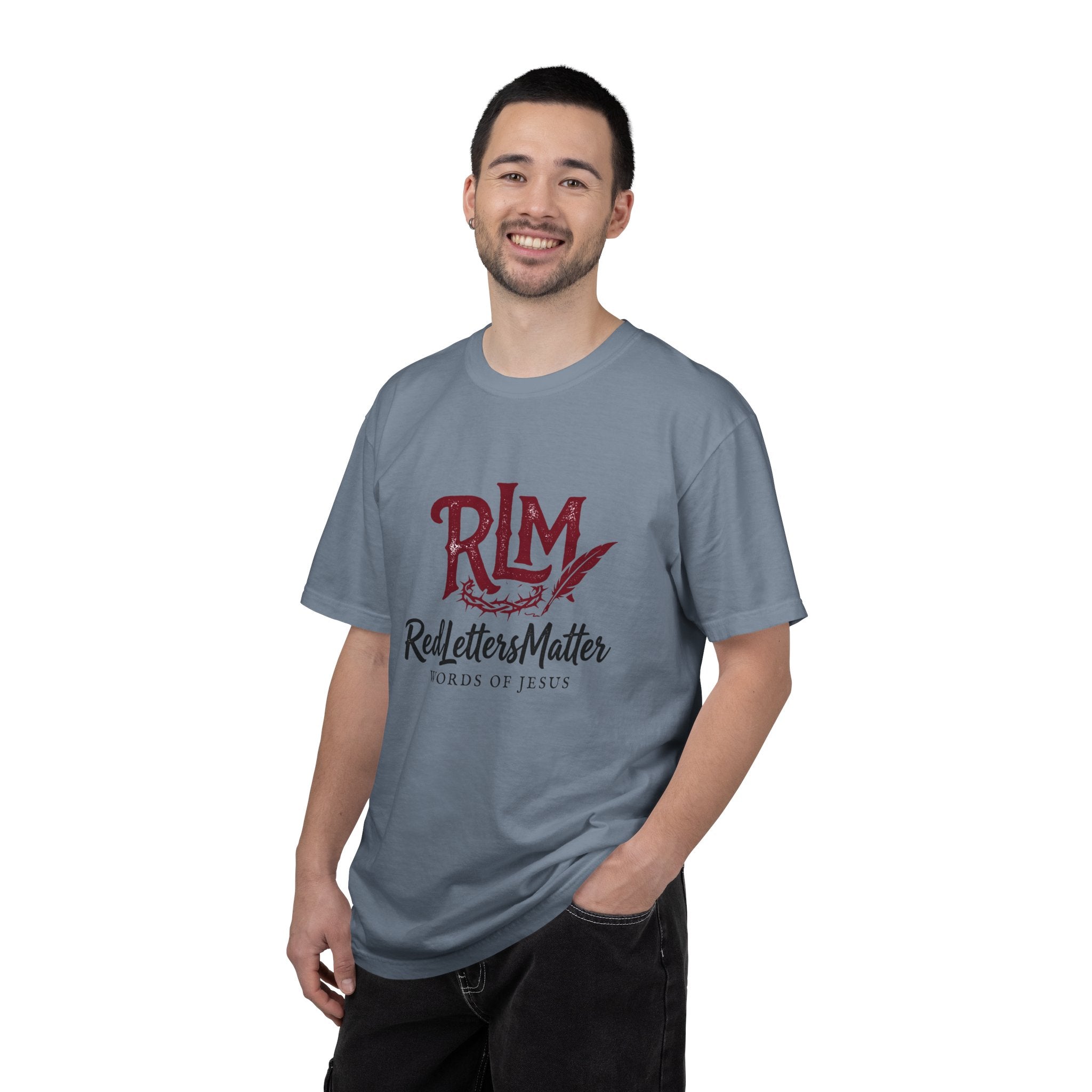 Red Letters Matter - John 3:16 Comfort Colors Tee