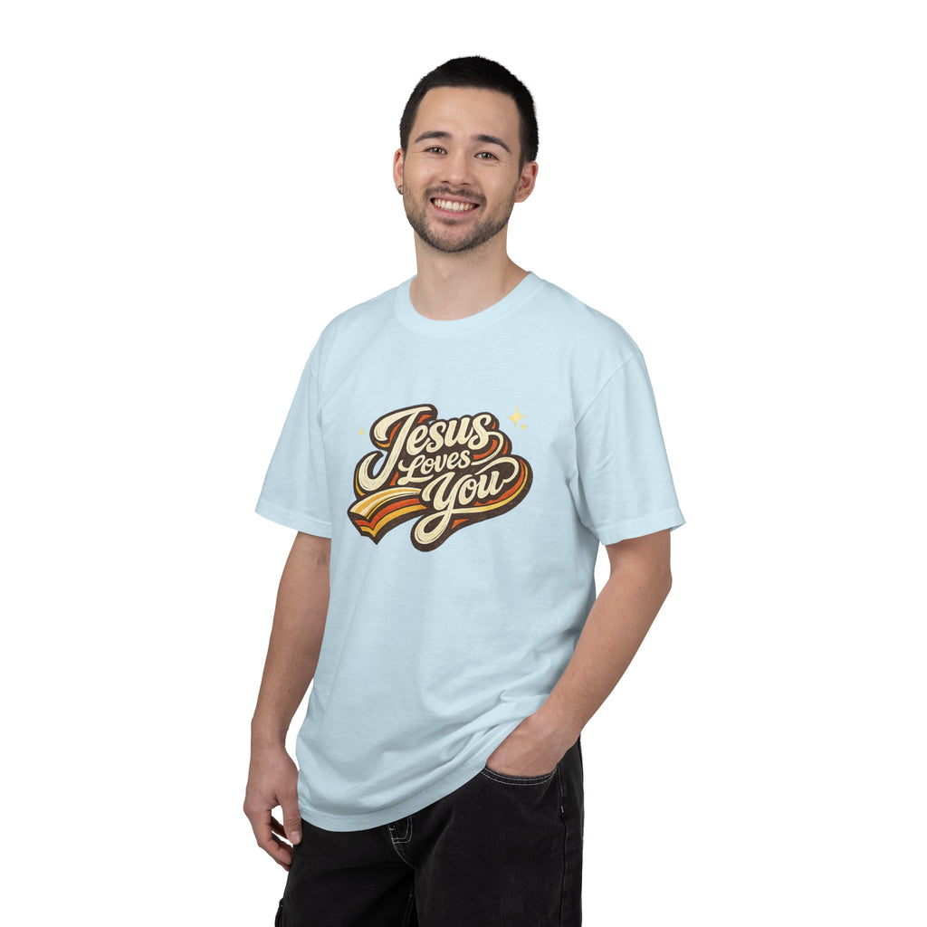 Unisex - Jesus Loves You "Love One Another" Comfort Colors T-Shirt