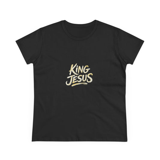 Copy of King Jesus T-Shirt — "All Hail King Jesus" Christian Faith Tee