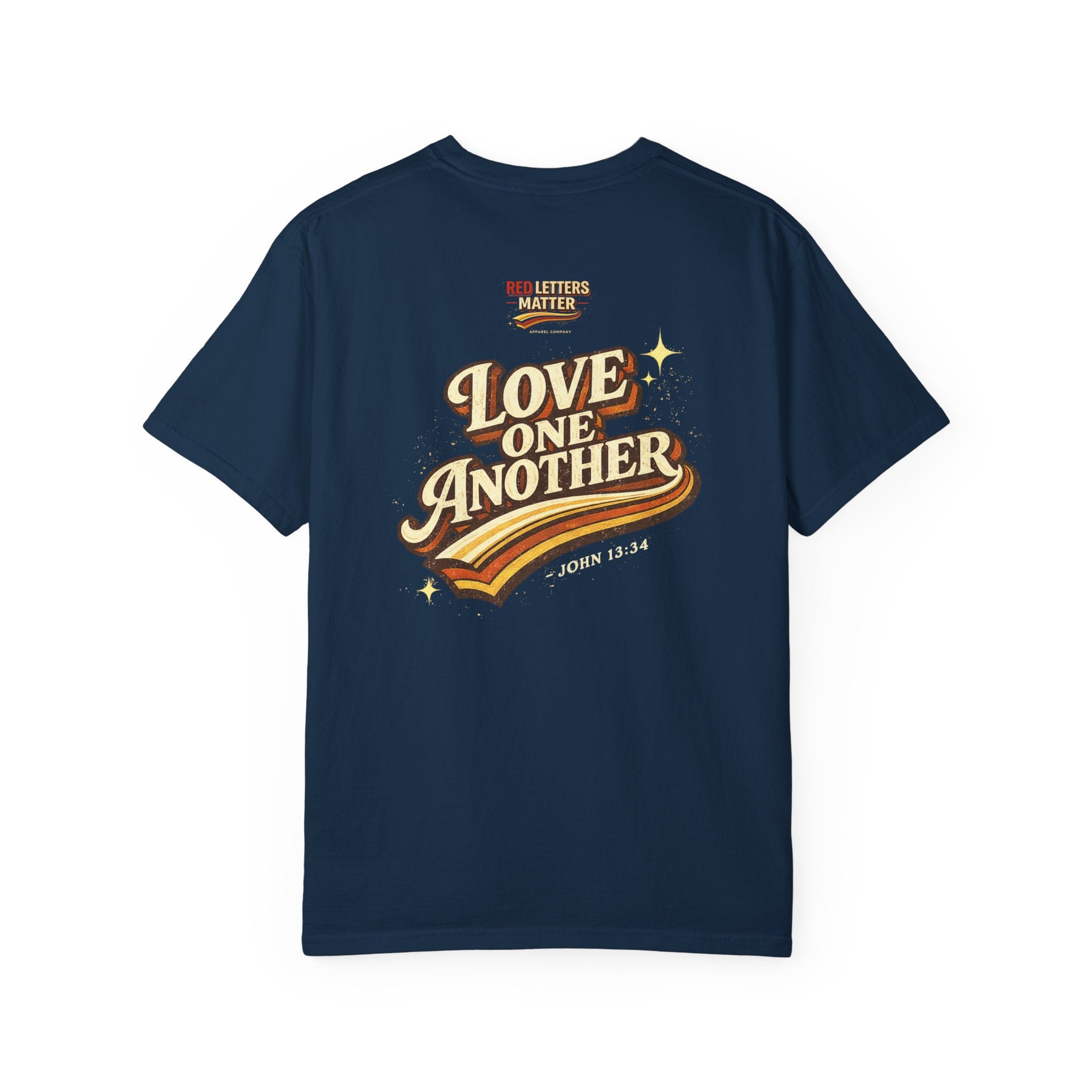 Unisex - Jesus Loves You "Love One Another" Comfort Colors T-Shirt