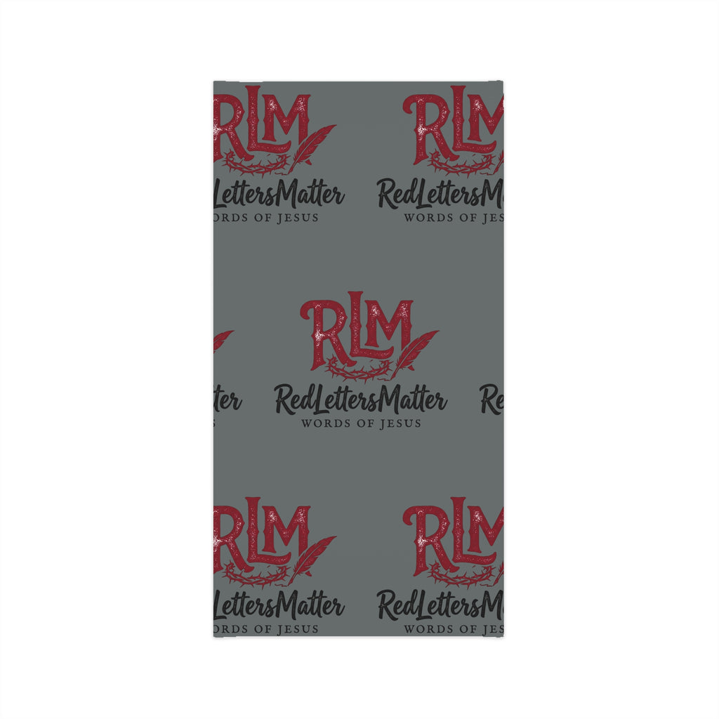 Christian 'Red Letters Matter' Neck Gaiter – Lightweight Faith Face Covering