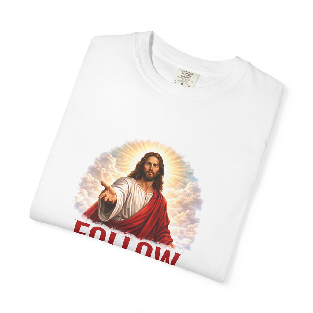 Unisex - Follow Me Jesus T-Shirt — "Red Letters Matter" (Matthew 4:19)