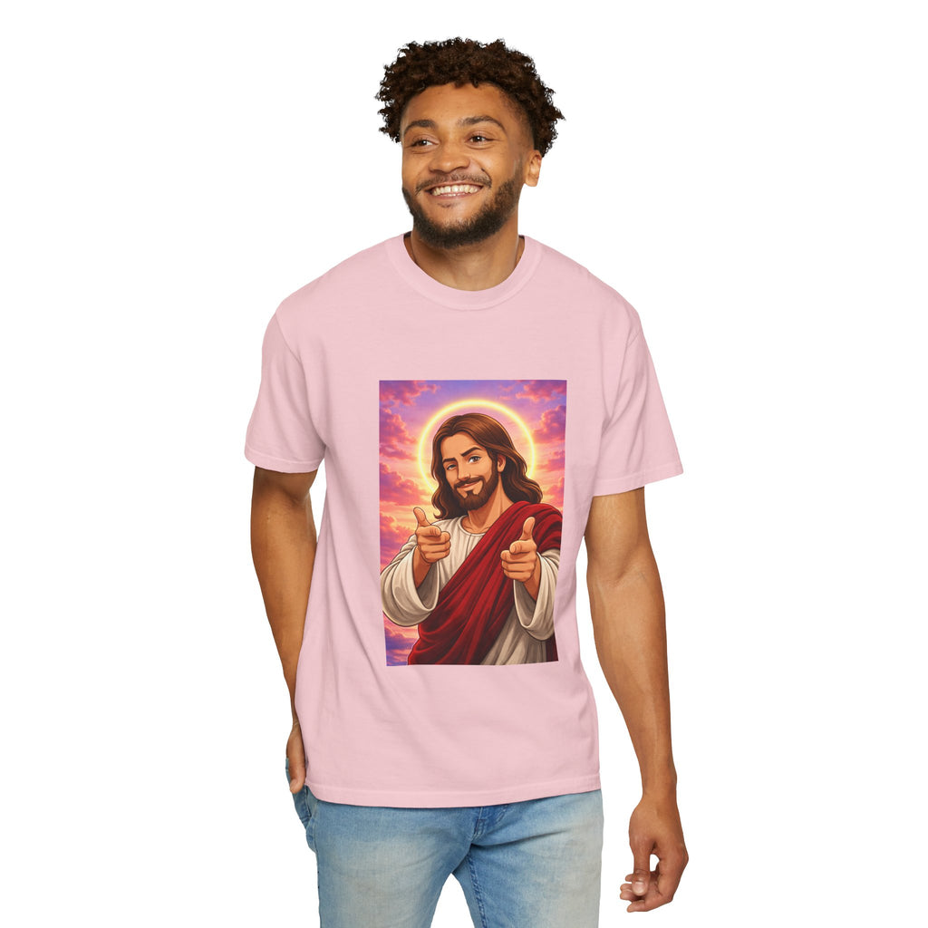 Jesus Pointing "Later you will understand"  — John 13:7 - Unisex Comfort Colors Tee