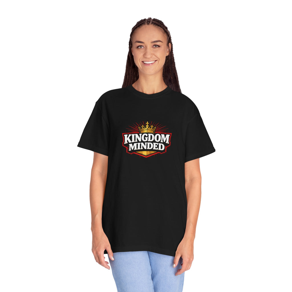 Unisex - Kingdom Minded T-Shirt — "Not About Me, Not About You, It Is About Him" Comfort Colors Tee