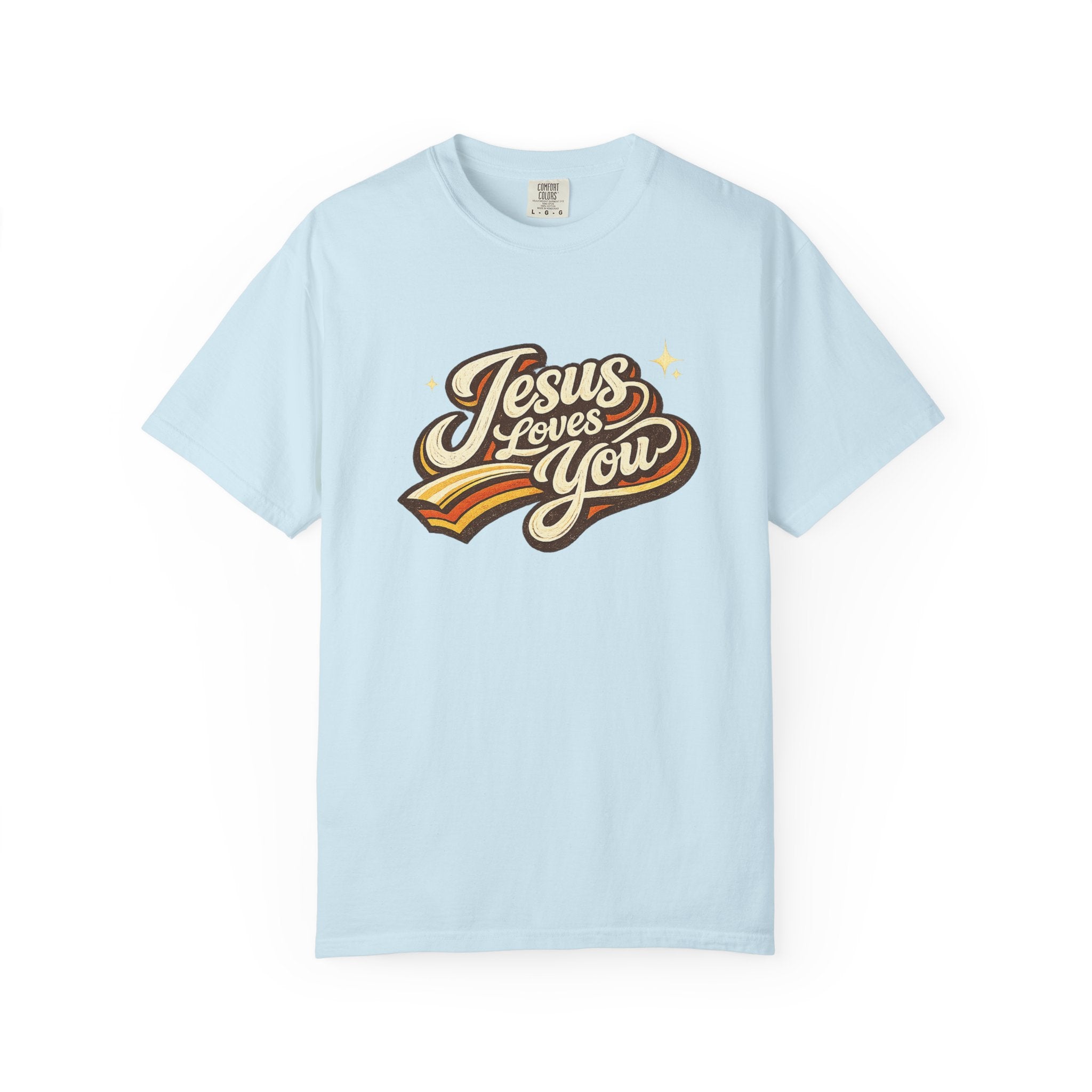 Unisex - Jesus Loves You "Love One Another" Comfort Colors T-Shirt