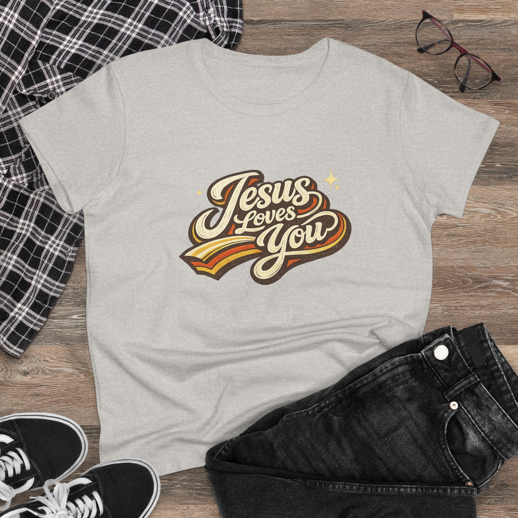 Women's - Jesus Loves You "Love One Another" Gildan T-Shirt