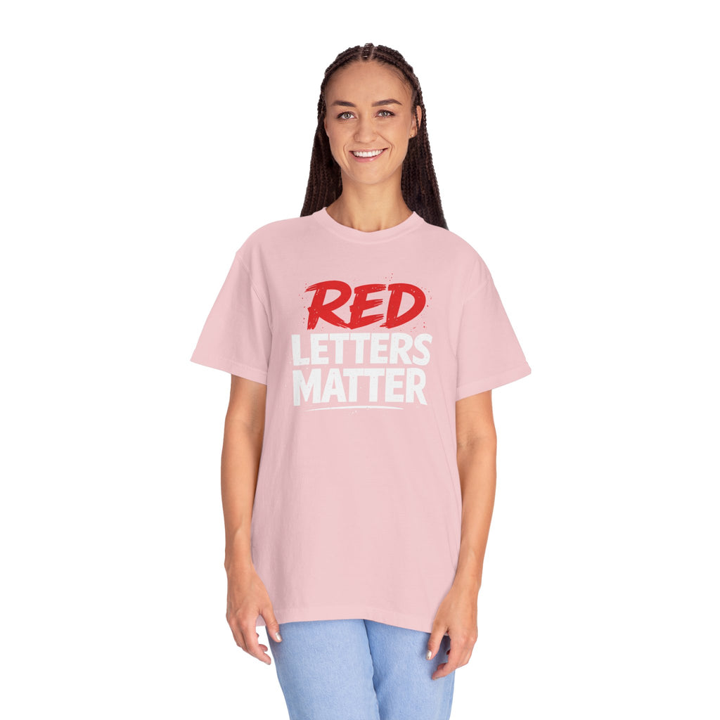 Red Letters Matter — Matthew 5:44 "Love Your Enemies" - Comfort Colors Tee