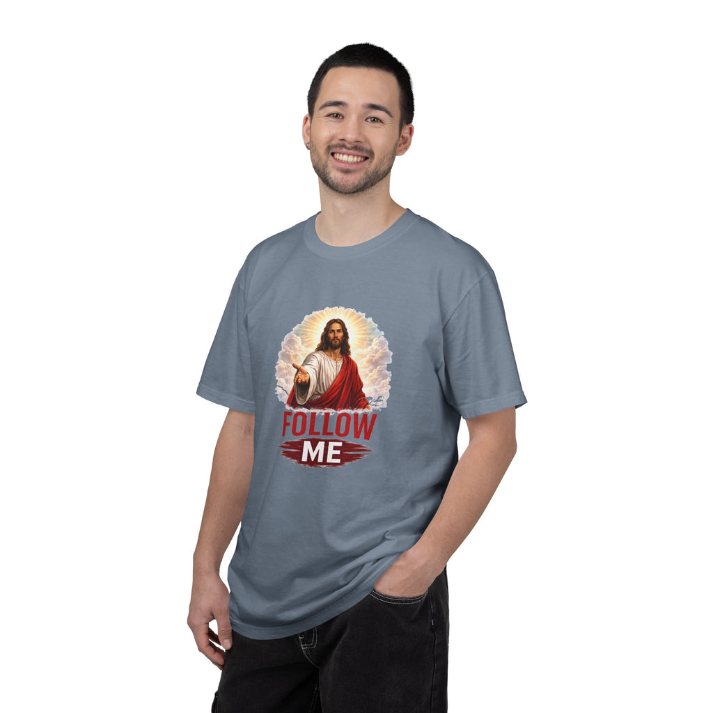 Unisex - Follow Me Jesus T-Shirt — "Red Letters Matter" (Matthew 4:19)
