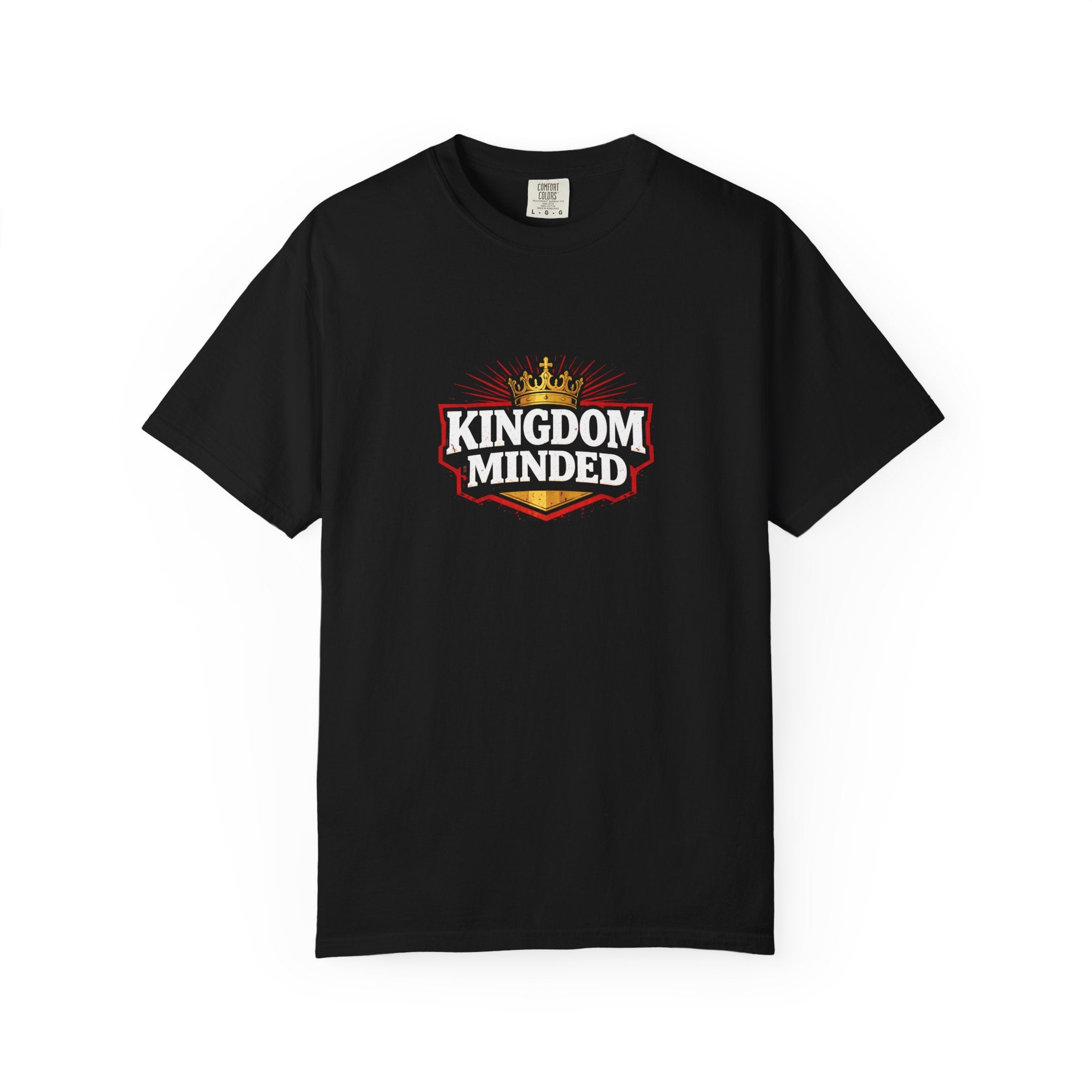 Unisex - Kingdom Minded T-Shirt — "Not About Me, Not About You, It Is About Him" Comfort Colors Tee