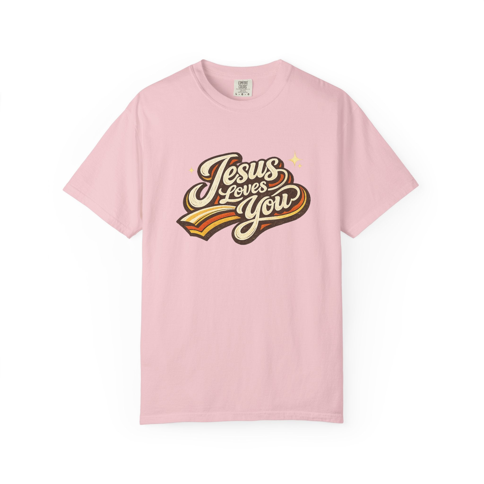 Unisex - Jesus Loves You "Love One Another" Comfort Colors T-Shirt