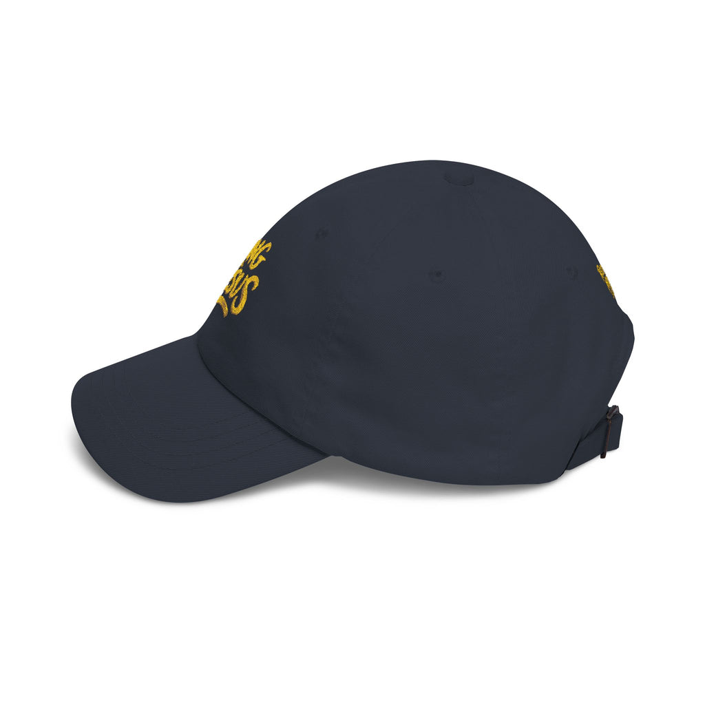 Camo Dad Cap — "King Jesus" Embroidered Christian Baseball Hat