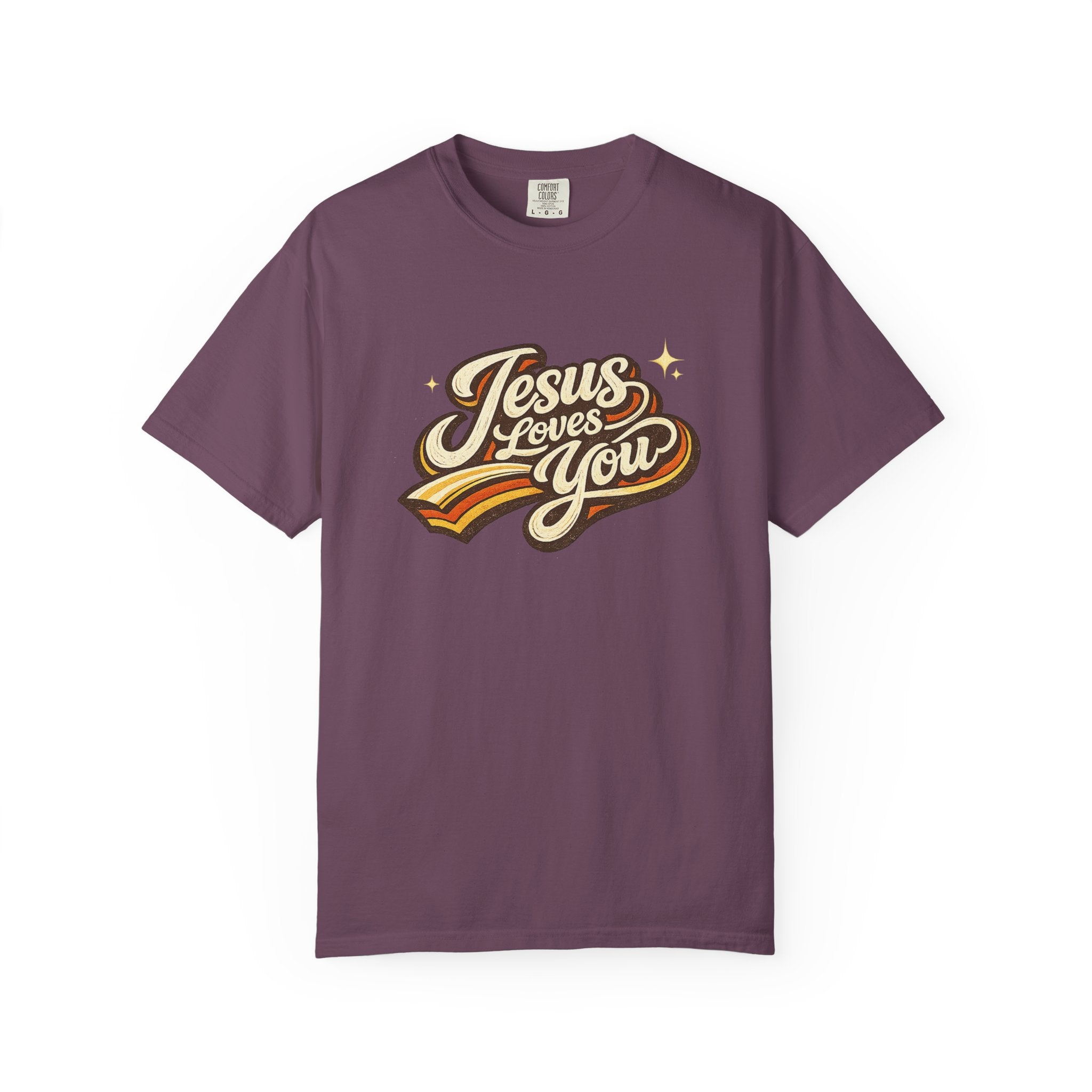 Unisex - Jesus Loves You "Love One Another" Comfort Colors T-Shirt