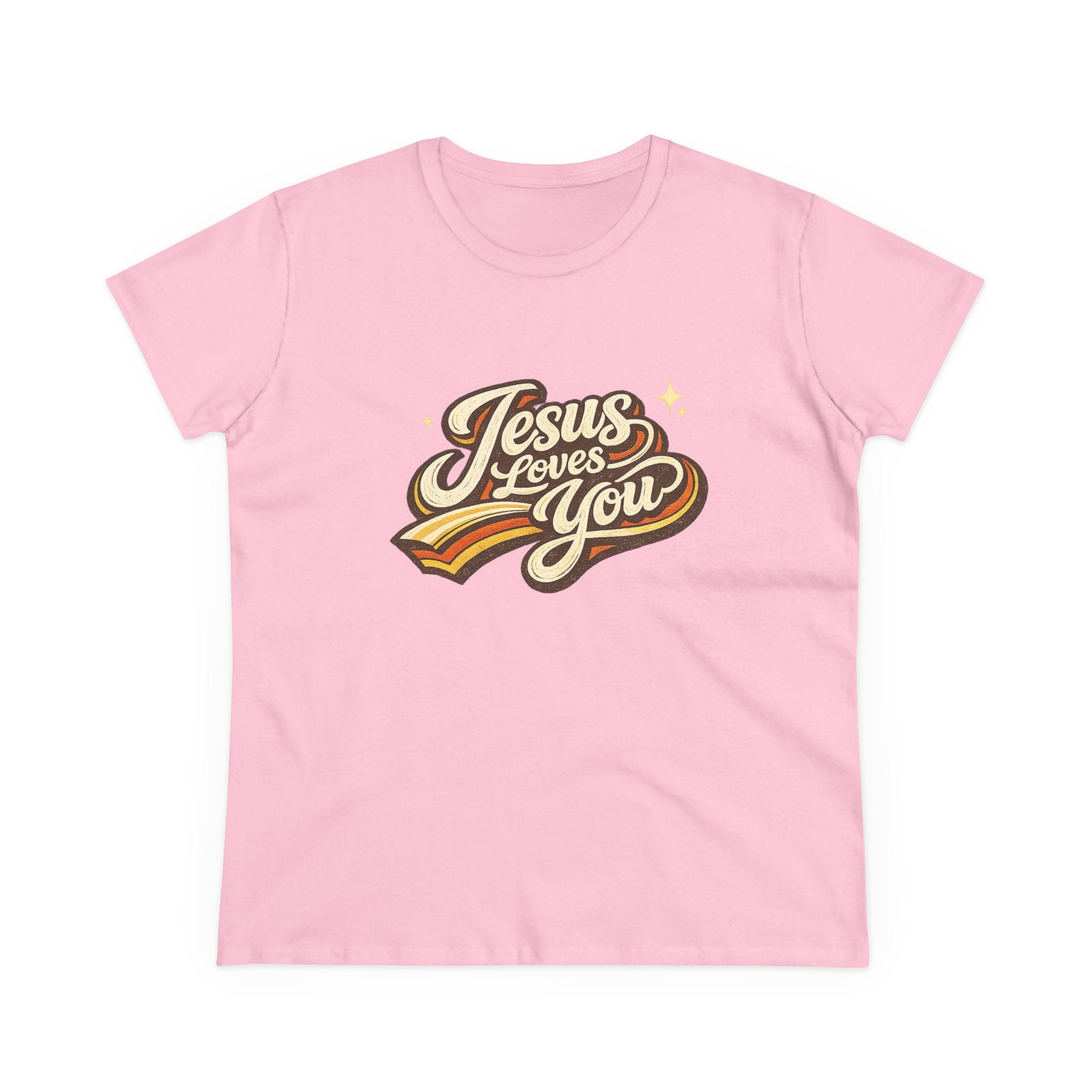 Women's - Jesus Loves You "Love One Another" Gildan T-Shirt
