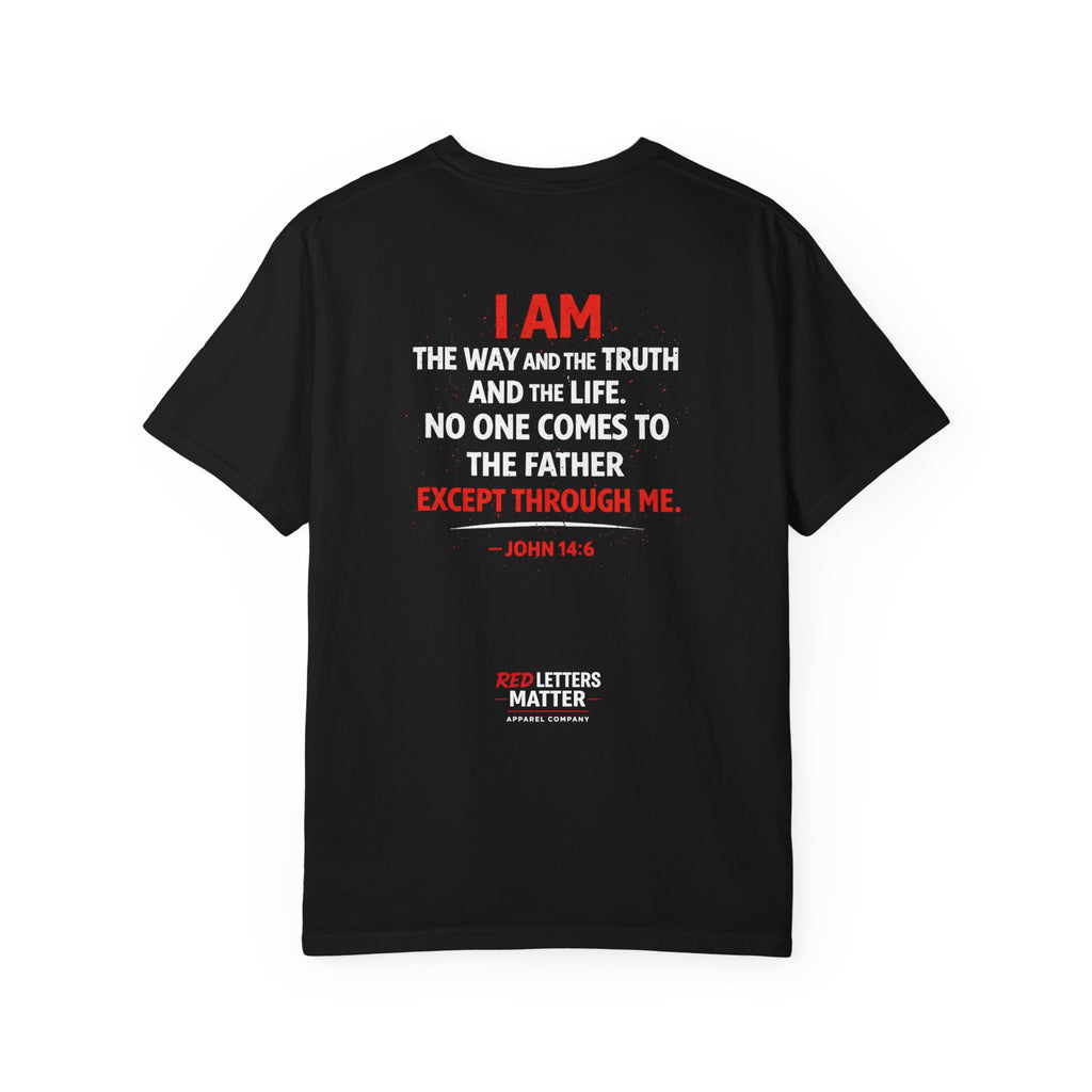 Red Letters Matter T-Shirt — John 14:6 - Unisex Comfort Colors Tee