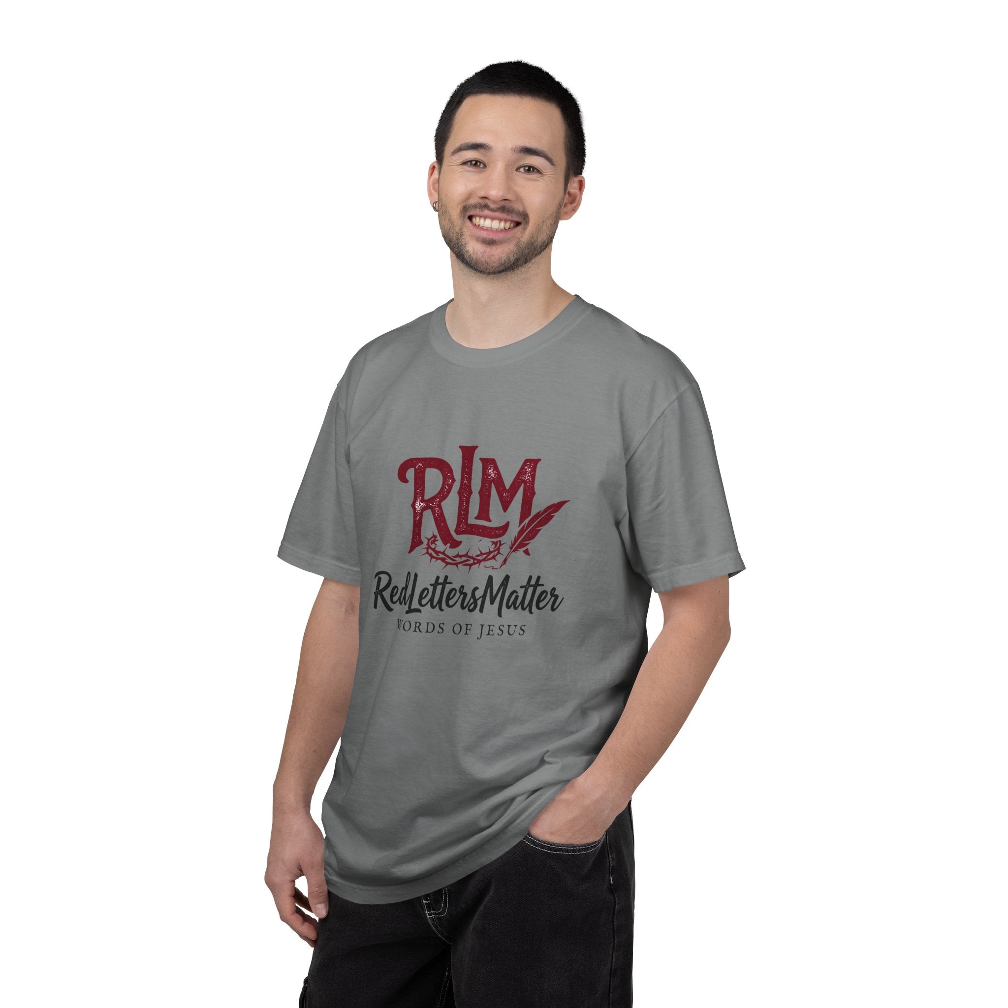 Red Letters Matter - John 3:16 Comfort Colors Tee