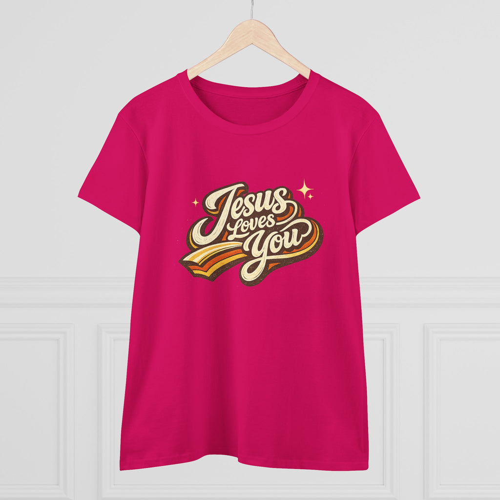 Women's - Jesus Loves You "Love One Another" Gildan T-Shirt