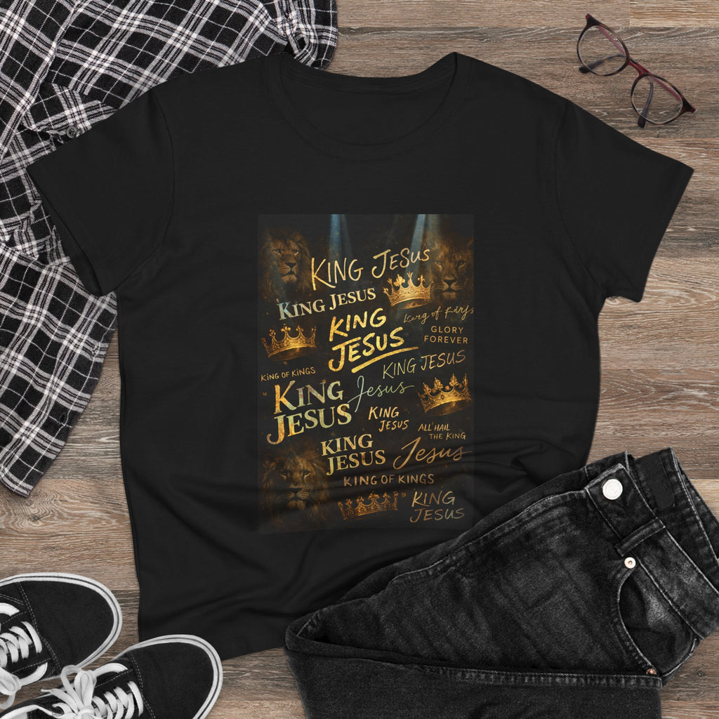 Women's King of Kings — Revelation 19:16 Gildan Tee