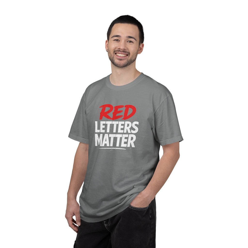 Red Letters Matter — Matthew 5:44 "Love Your Enemies" - Comfort Colors Tee