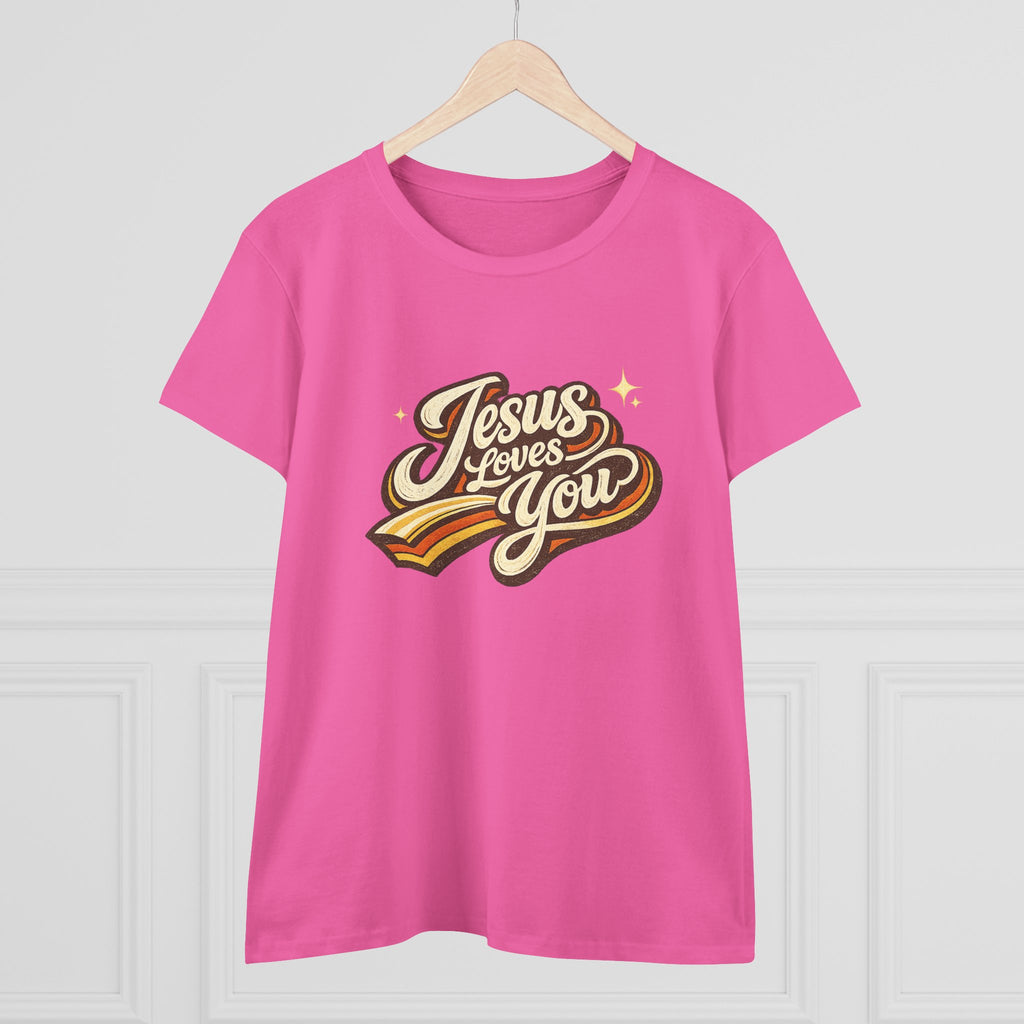Women's - Jesus Loves You "Love One Another" Gildan T-Shirt